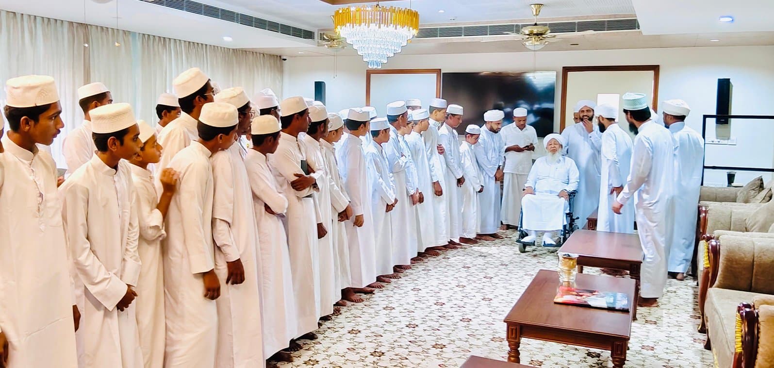 Campus Connect Programme Begins; Interstate Delegation Meets Jamia Madeenathunnoor Chairman Sheikh Abubakr Ahmad